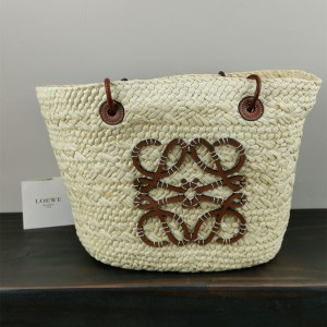 Loewe Anagram Basket Small bag Women's Handbag Tan A223P65X01 009