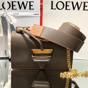 Loewe Barcelona bag in calfskin Shoulderbag Chain bag Coffee 1028