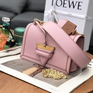 Loewe Barcelona bag in calfskin Shoulderbag Chain bag Pink 1028