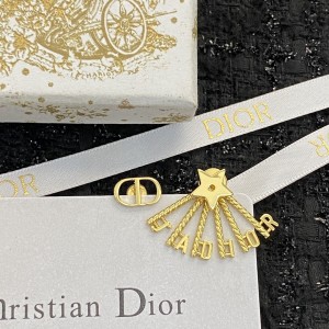 Fashion Jewelry Accessories Earrings Dior Earrings Gold Earrings E1297