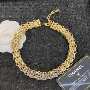 Fashion Jewelry Accessories Necklace Gold N258