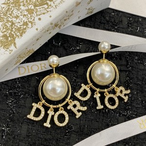 Fashion Jewelry Accessories Earrings Dior Earrings Gold Earrings E1304