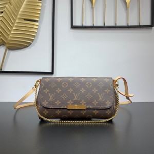 Louis Vuitton Favorite MM In Bag Monogram Canvas LV Handbag Shoulderbag Chain bag M40718