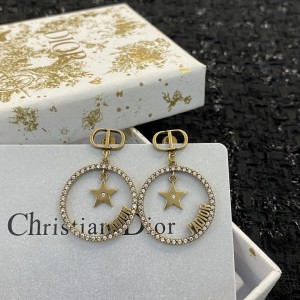 Fashion Jewelry Accessories Earrings Dior Earrings Gold Earrings E776