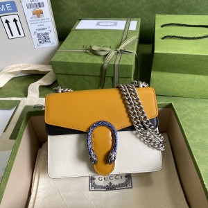 Gucci Handbags Chain bag GG bag Dionysus GG mini Multicolor leather bag 421970