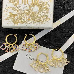 Fashion Jewelry Accessories Earrings Dior Earrings Gold Earrings E1243