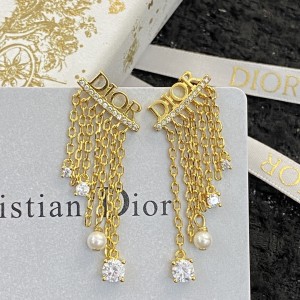 Fashion Jewelry Accessories Earrings Dior Earrings Gold Earrings E1271