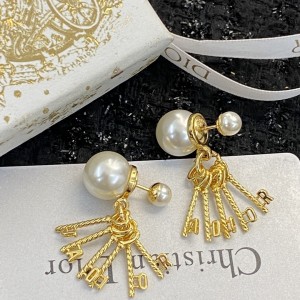 Fashion Jewelry Accessories Earrings Dior Tribales Earrings Gold Earrings E1244