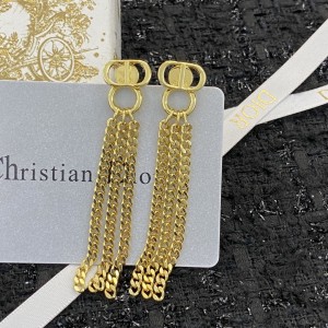Fashion Jewelry Accessories Earrings Dior Earrings Gold Earrings E1220