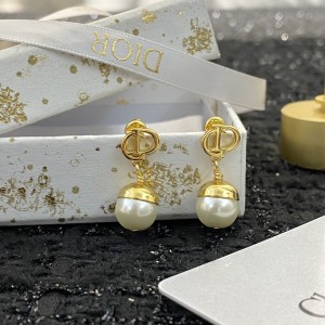 Fashion Jewelry Accessories Earrings Dior Earrings Gold Earrings E1215