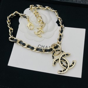Fashion Jewelry Accessories Necklace Gold Black 1