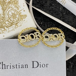 Fashion Jewelry Accessories Earrings Dior Earrings Gold Earrings E1266