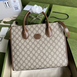 Gucci Handbags Shoulderbag Men's Bag GG bag GG small tote bag 659983 Brown 