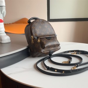 Louis Vuitton Palm Springs Mini Backpack Monogram Canvas LV Handbags Shoulderbag M44873