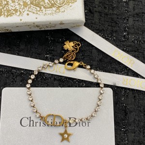 Fashion Jewelry Accessories Dior Bracelet Gold Bracelet H1384