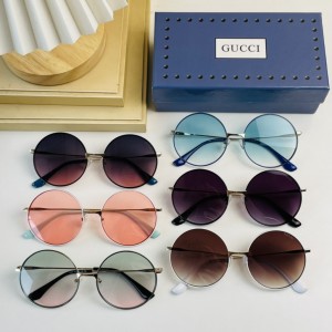 Fashion sunglasses GG Sunglasses Round-frame sunglasses Round optical frame Sunglasses Eyewear 6001