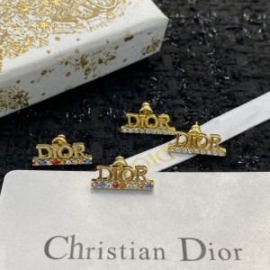 Fashion Jewelry Accessories Earrings Dior Evolution Stud Earrings Gold Earrings E1093