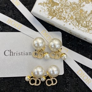 Fashion Jewelry Accessories Earrings Dior Earrings Gold Earrings E702