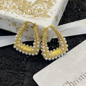 Fashion Jewelry Accessories Earrings Dior Earrings Gold Earrings E1103