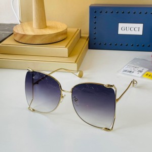 Fashion sunglasses GG Sunglasses Square metal sunglasses Square Sunglasses Eyewear GG0252S-3