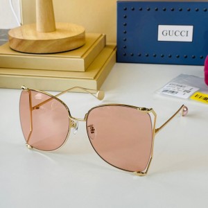 Fashion sunglasses GG Sunglasses Square metal sunglasses Square Sunglasses Eyewear GG0252S-2