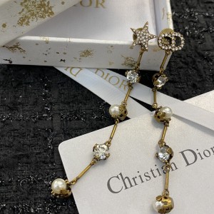 Fashion Jewelry Accessories Earrings Dior Earrings Gold Earrings E1454