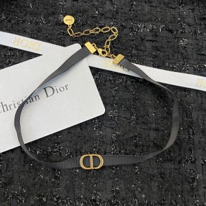 Fashion Jewelry Accessories Dior Necklace CD Necklace Gold N176