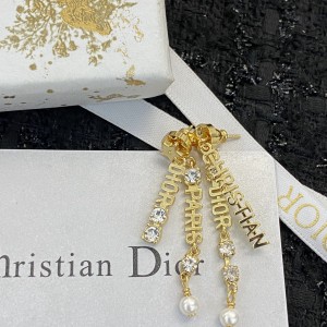 Fashion Jewelry Accessories Earrings Dior Earrings Gold Earrings E1114