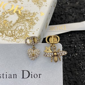 Fashion Jewelry Accessories Earrings Dior Earrings Gold Earrings E1132