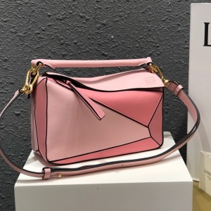 Loewe Small Puzzle bag in classic calfskin Shoulder bag Multicolor 3001-13