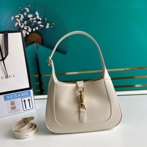 Gucci Handbags Women's Bag GG bag Jackie 1961 small Hobo bag shoulder bag 636709 White