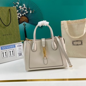 Gucci handbags Women's Bag GG bag Jackie 1961 medium tote bag 649016 White