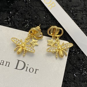 Fashion Jewelry Accessories Earrings Dior Earrings Gold Earrings E918