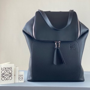 Loewe Goya backpack in natural calfskin Shoulderbag 34cm 325 Blue 
