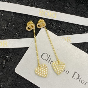 Fashion Jewelry Accessories Earrings Dior Earrings Gold Earrings E689