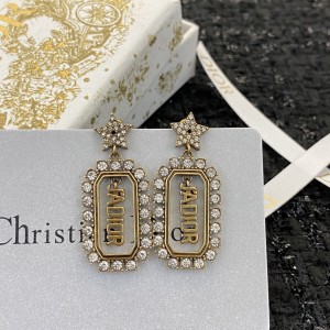 Fashion Jewelry Accessories Earrings Dior Earrings Gold Earrings E726