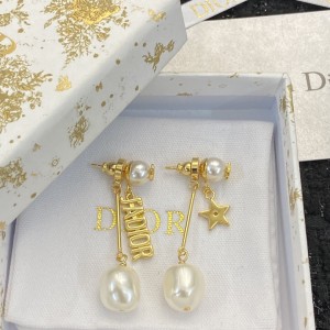 Fashion Jewelry Accessories Earrings Dior Earrings Gold Earrings E710