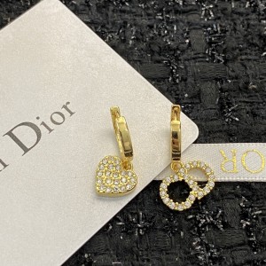 Fashion Jewelry Accessories Earrings Dior Earrings Gold Earrings E1083