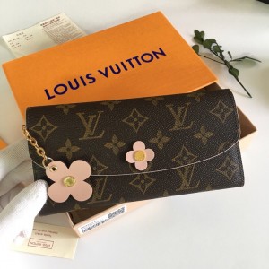 Louis Vuitton Emilie Wallet Monogram Canvas LV Wallet Women's Wallet M64202 M61298 