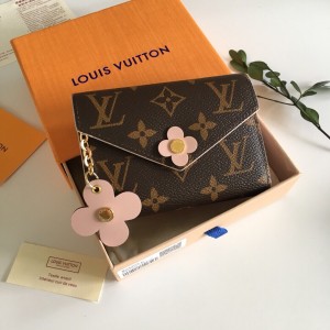 Louis Vuitton Victorine Wallet Monogram Canvas LV Wallet Women's Wallet M62472 M64201 Pink
