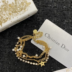 Fashion Jewelry Accessories Dior Bracelet Gold Bracelet H361