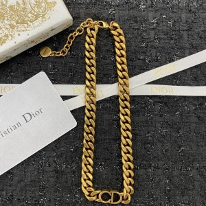 Fashion Jewelry Accessories Dior Necklace Chain Link Necklace CD Necklace Gold Choker N171