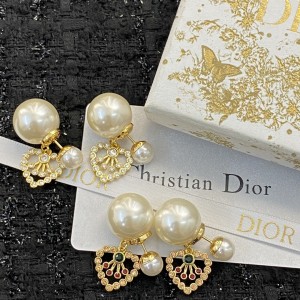 Fashion Jewelry Accessories Earrings Dior Tribales Earrings Gold Earrings E1039
