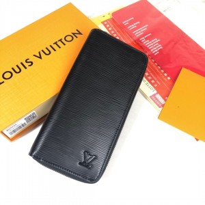 Louis Vuitton Zippy Wallet Vertical Epi Leather LV Wallets Long wallet M60965 