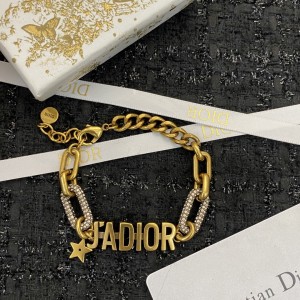 Fashion Jewelry Accessories Dior Bracelet Gold Bracelet H315