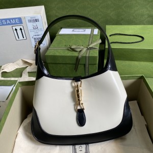 Gucci Handbags GG bag Jackie 1961 small shoulder bag 636706 White
