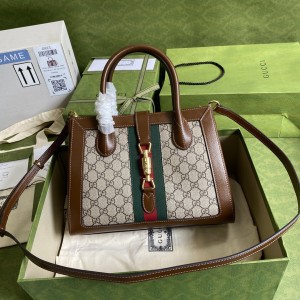 Gucci Handbags Women's Bag GG bag Jackie 1961 medium tote bag 649016