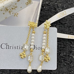 Fashion Jewelry Accessories Earrings Dior Earrings Gold Earrings E1292