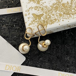 Fashion Jewelry Accessories Earrings Dior Earrings Gold Earrings E965