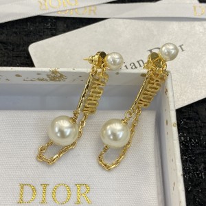 Fashion Jewelry Accessories Earrings Dior Earrings Gold Earrings E1323